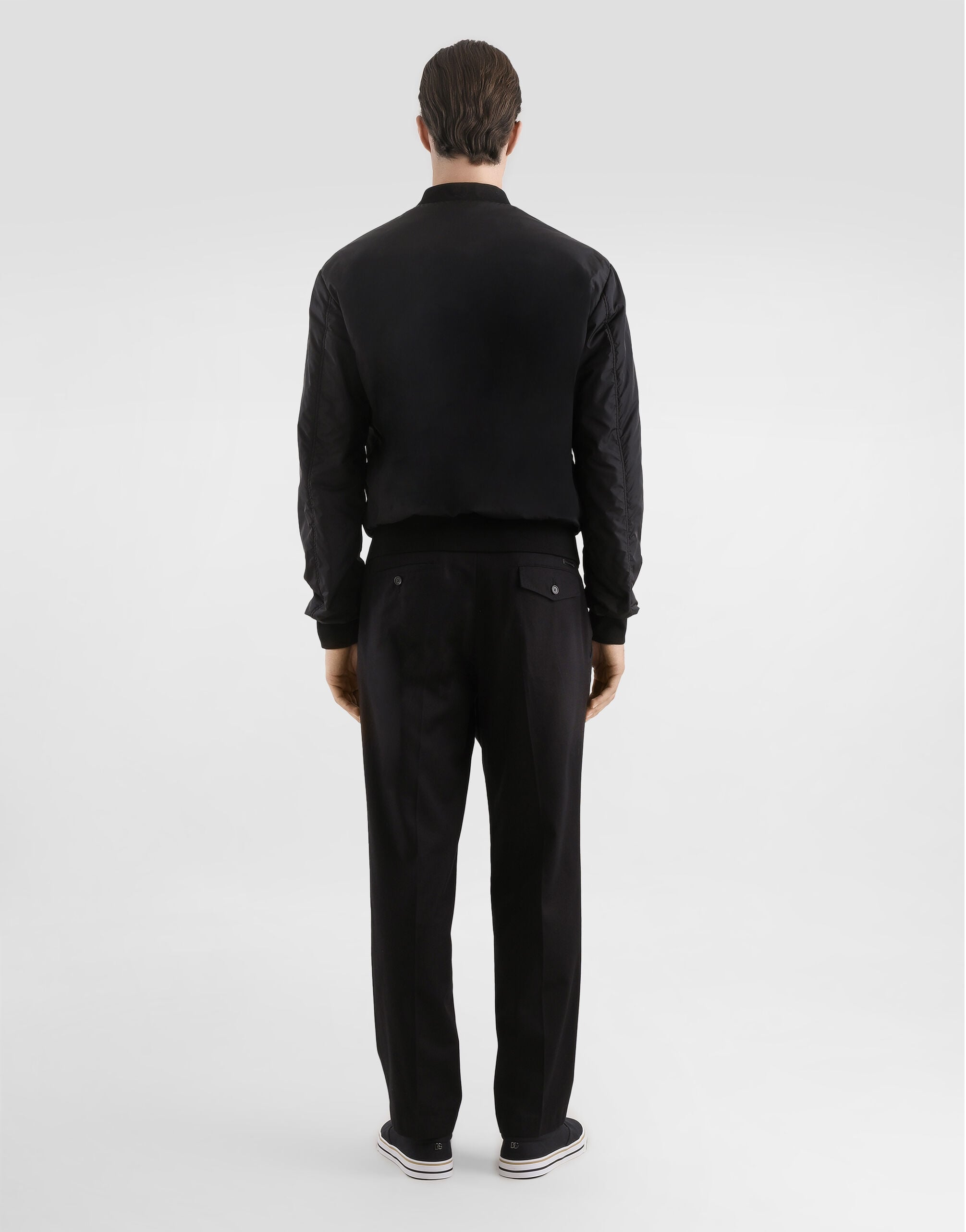 Blackのメンズ パッチ ジャケット | Dolce&Gabbana®