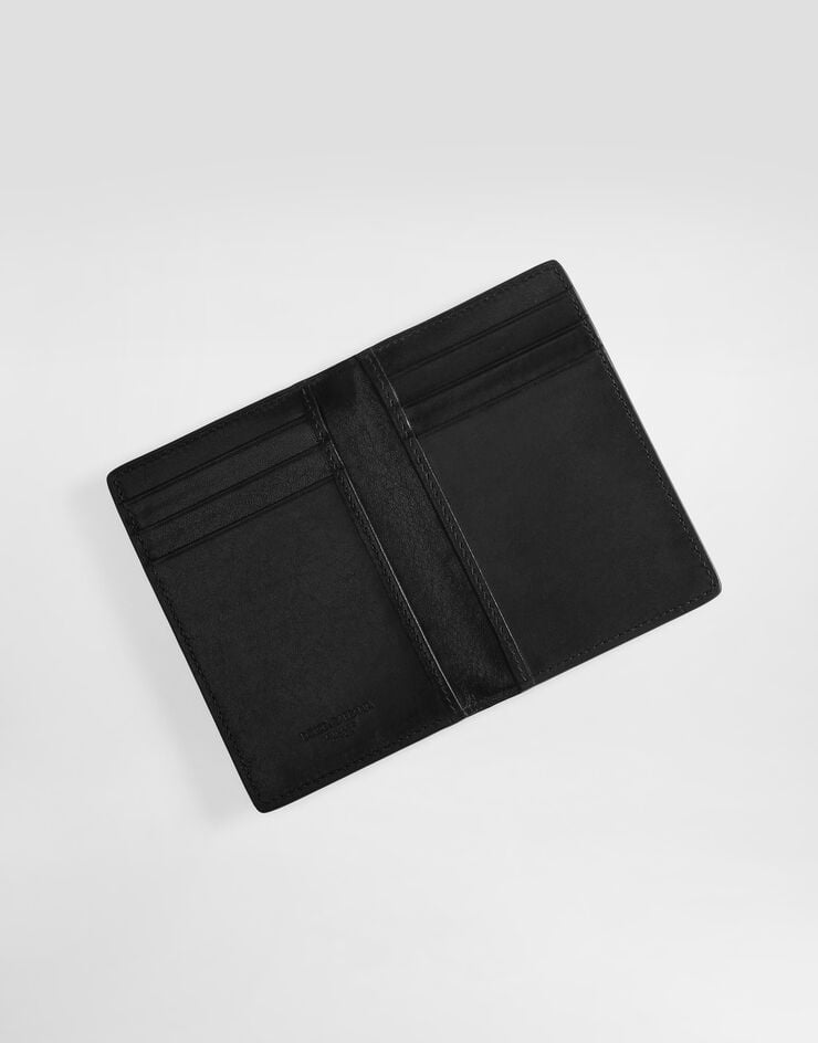 Dolce & Gabbana Tempesta calfskin card holder Dolce & Gabbana Tempesta calfskin card holder Black BP3323AU994