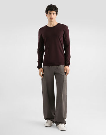 Dolce & Gabbana Cotton t-shirt Purple G8SX5TFU7EQ