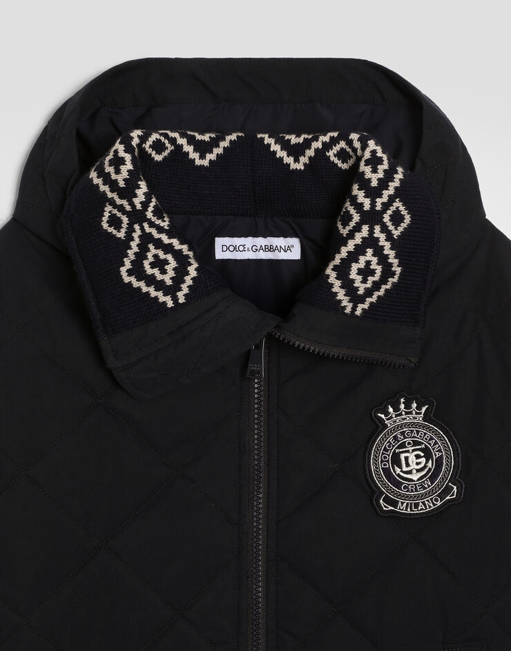 Dolce & Gabbana Steppjacke aus Baumwolle Dolce & Gabbana Steppjacke aus Baumwolle Blue L4JB8LHUMXI