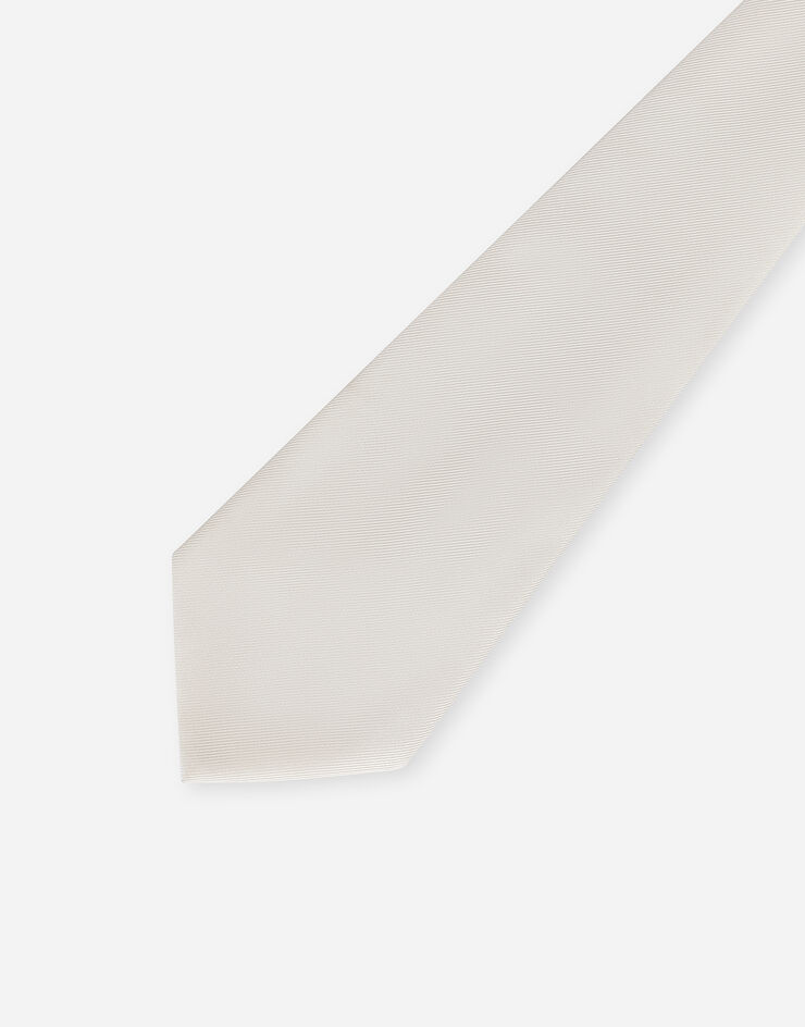 Dolce & Gabbana 12-cm silk faille blade tie White GT160EGG155