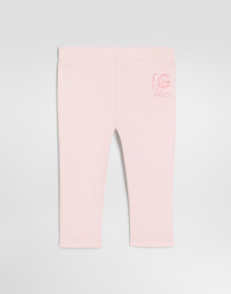 Dolce & Gabbana Leggings en interlock con logo  L1JPLUG7P8P