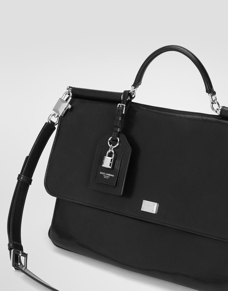 Dolce & Gabbana My Sicily calfskin handbag Dolce & Gabbana My Sicily calfskin handbag Black BM2757B3T05