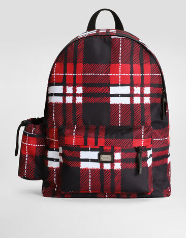 Dolce & Gabbana Printed nylon backpack Multicolor EM0139AV246