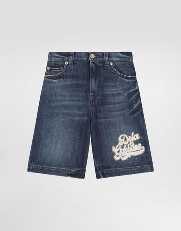 Dolce & Gabbana Bermuda in cotone Multicolore L44Q03LDD66