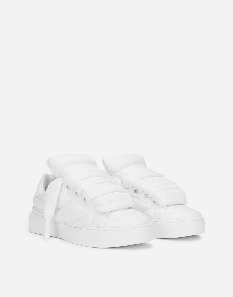 Dolce & Gabbana Sneaker New Roma aus Nylon BLANCO DOLCE&GABBANA Weiss CS2235B9Q50