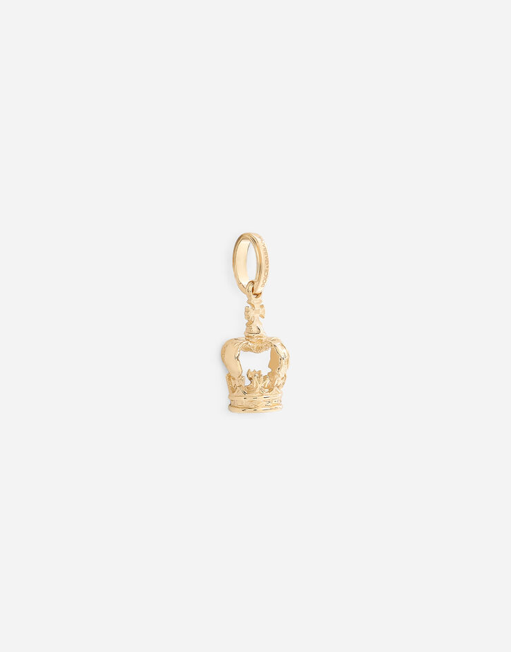 Dolce & Gabbana Breloque Crown en or jaune Or Jaune WALK4GWYE01