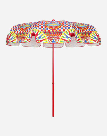 Dolce & Gabbana Bedruckter Outdoor-Sonnenschirm Mehrfarbig TCC229TCANH