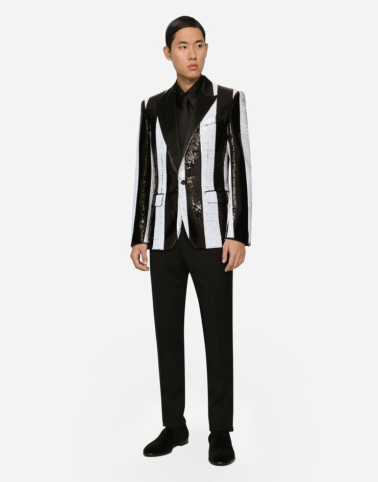 Dolce & Gabbana Sequined Sicilia-fit jacket Multicolor G2SM5TFLSGY