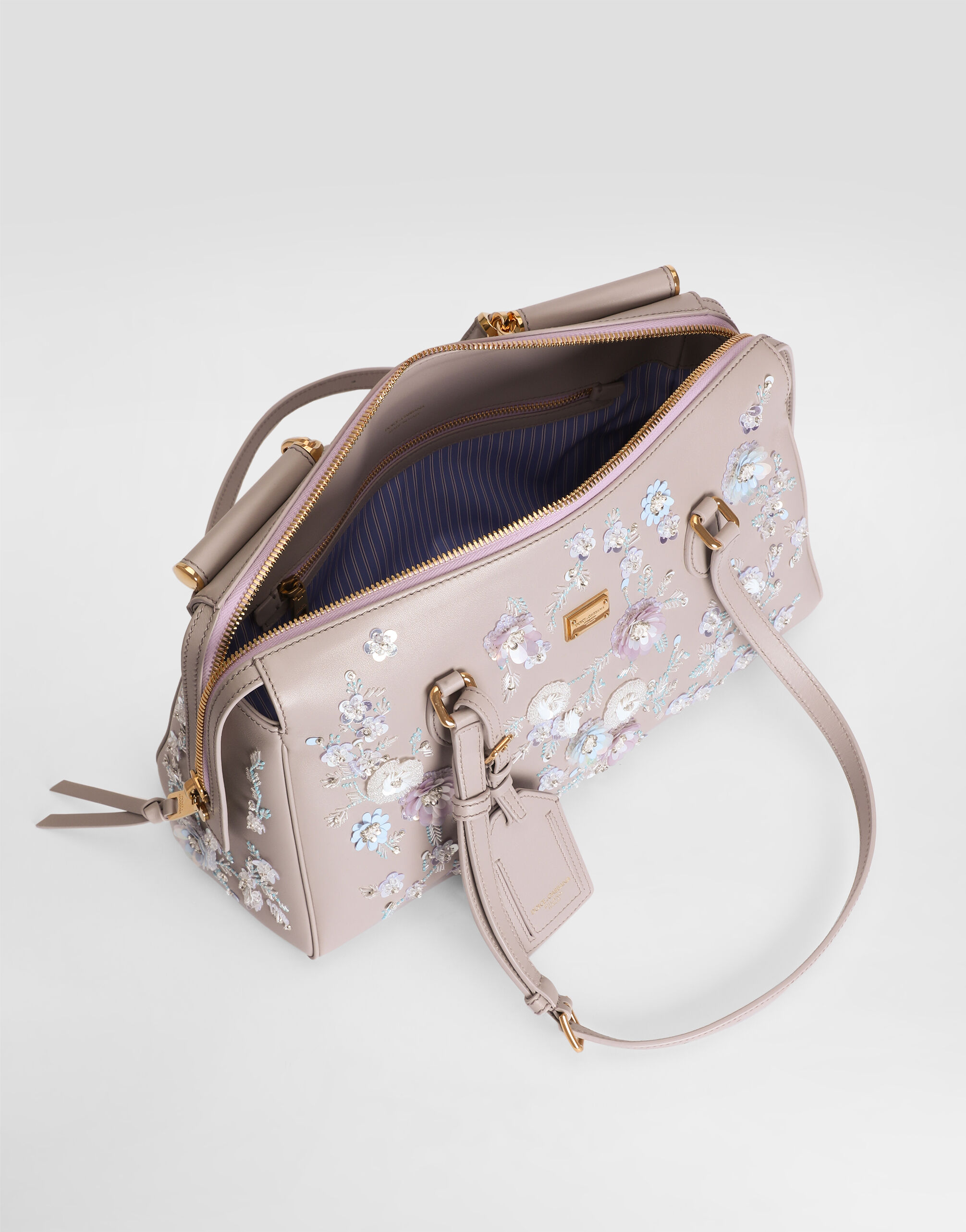 Medium Vittoria handbag with embroidery in Multicolor for Women