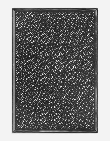 Dolce & Gabbana Polka-dot modal and cashmere scarf Print FS184AGDCFZ