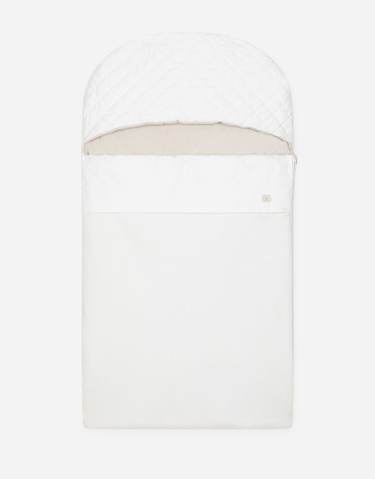 Dolce & Gabbana Nido d’angelo in jaquard trapuntato con logo DG Multicolore LN7A27G7N3L