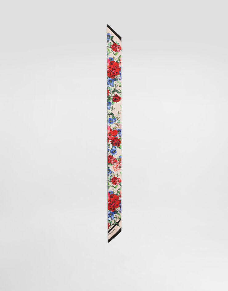 Dolce & Gabbana Bandeau 6 x 100 en sergé à imprimé fleurs Imprimé FS215AGDC5G