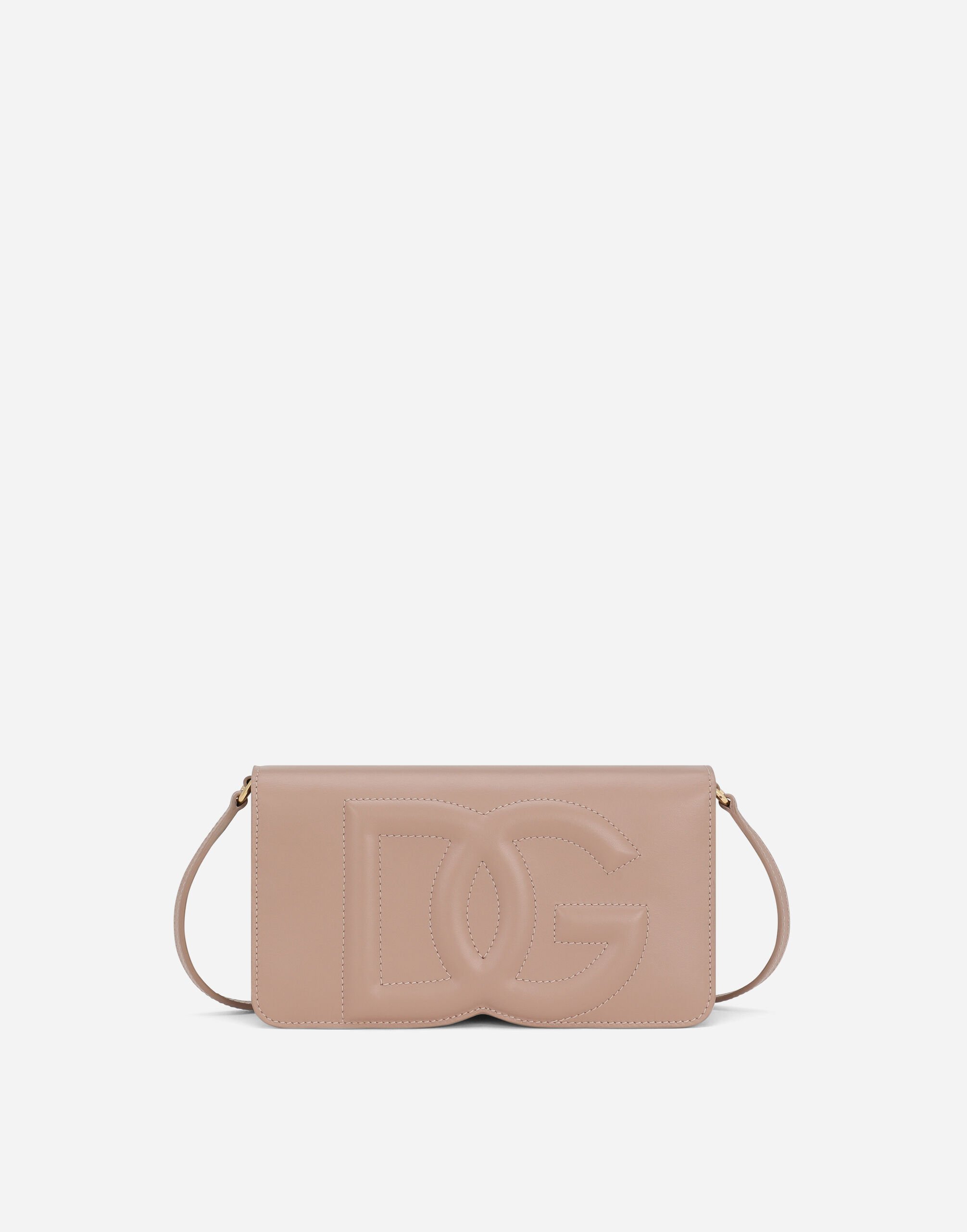 Dolce & Gabbana حقيبة هاتف DG Logo وردي BB7287AS204