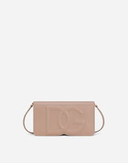 Dolce & Gabbana DG logo phone bag Pale Pink BB6711AV893
