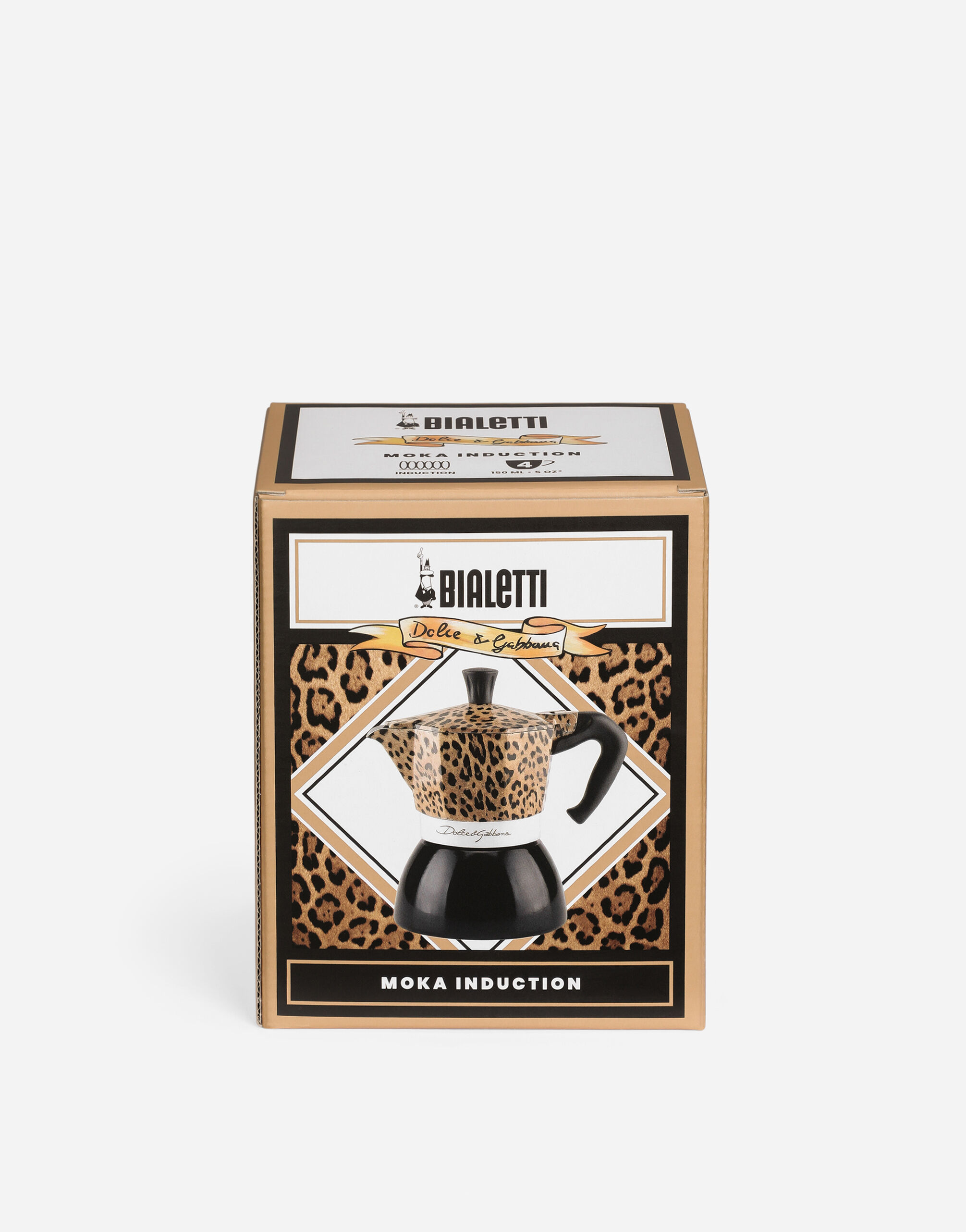 Moka Induction medium BIALETTI DOLCE&GABBANA in Multicolor