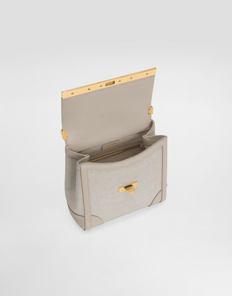 Dolce & Gabbana Bolso Marlene de tejido y piel de becerro Multicolor BB7726A9AC8