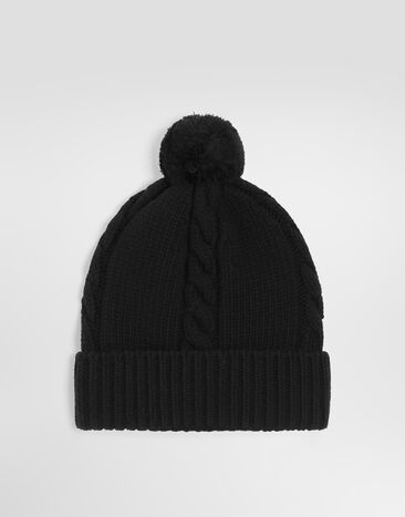 Dolce & Gabbana Knit hat Black FXQ25ZJDVLD