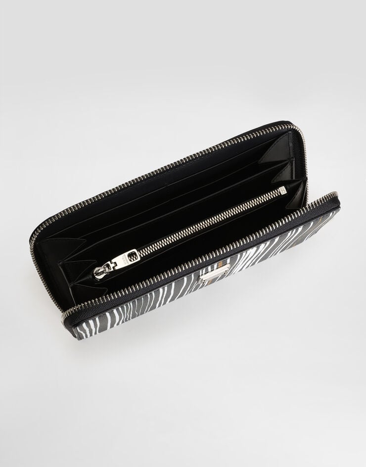 Dolce & Gabbana Stripe-print calfskin wallet Dolce & Gabbana Stripe-print calfskin wallet Multicolor BP1672A0692