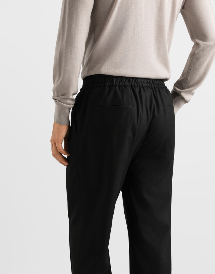 Dolce & Gabbana Flannel jogging trousers  GP26ETFUBG8