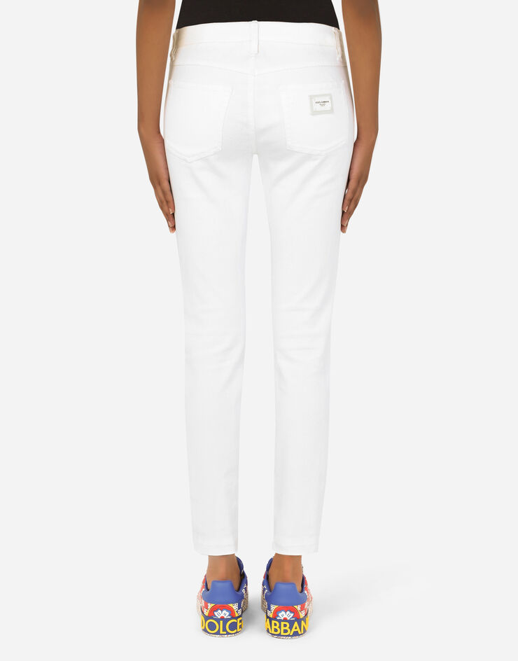 Dolce & Gabbana Denim jeans with pretty fit White FTAH7DG899M