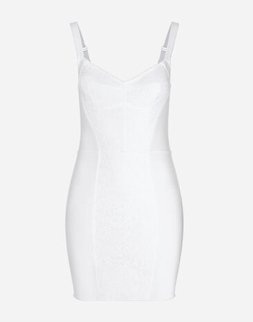 Dolce & Gabbana Robe combinette style corset Imprimé F6ZT1THS5Q2
