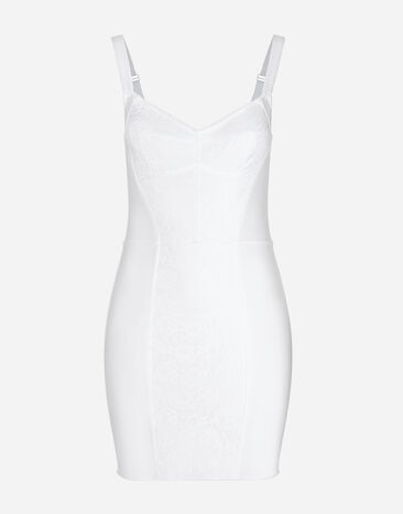 Dolce & Gabbana Corset-style slip dress White BB7287AW576