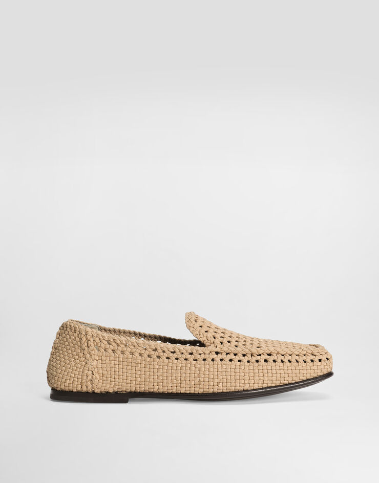 Dolce & Gabbana Crochet slippers Brown A50523AJ183
