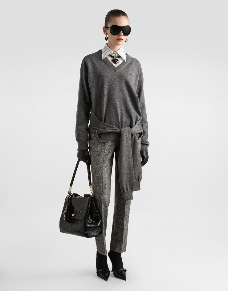Dolce & Gabbana 细条纹丝棉混纺衬衫 多色 F5T69TFBTAL