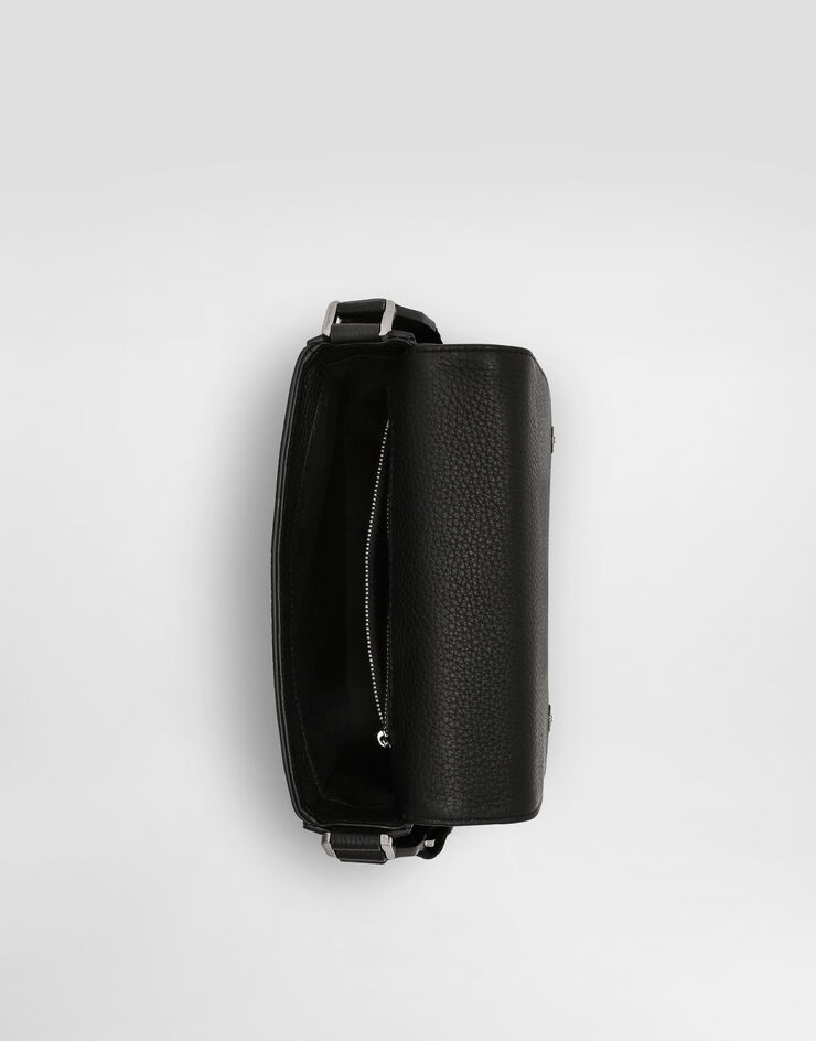 Dolce & Gabbana DG Logo Bag 中号斜挎包 黑 BM3004A8034