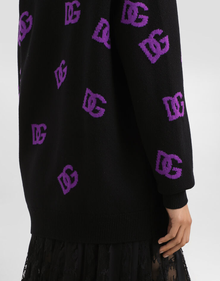 Dolce & Gabbana Wool cardigan Multicolor FXJ36TJCVYX