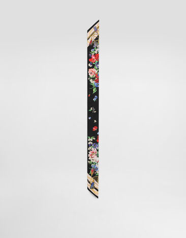 Dolce & Gabbana Floral-print twill headscarf (6x100) Print FS215AGDC5J