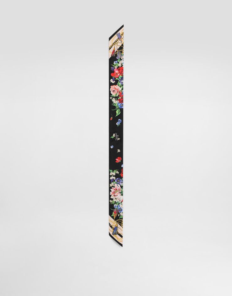 Dolce & Gabbana Bandeau 6 x 100 en sergé à imprimé fleurs Imprimé FS215AGDC5J