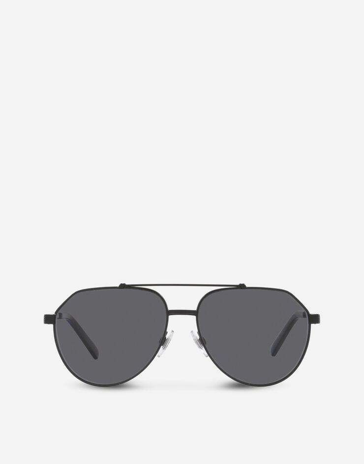 Dolce & Gabbana Солнцезащитные очки Gros Grain Черный матовый VG2288VA681