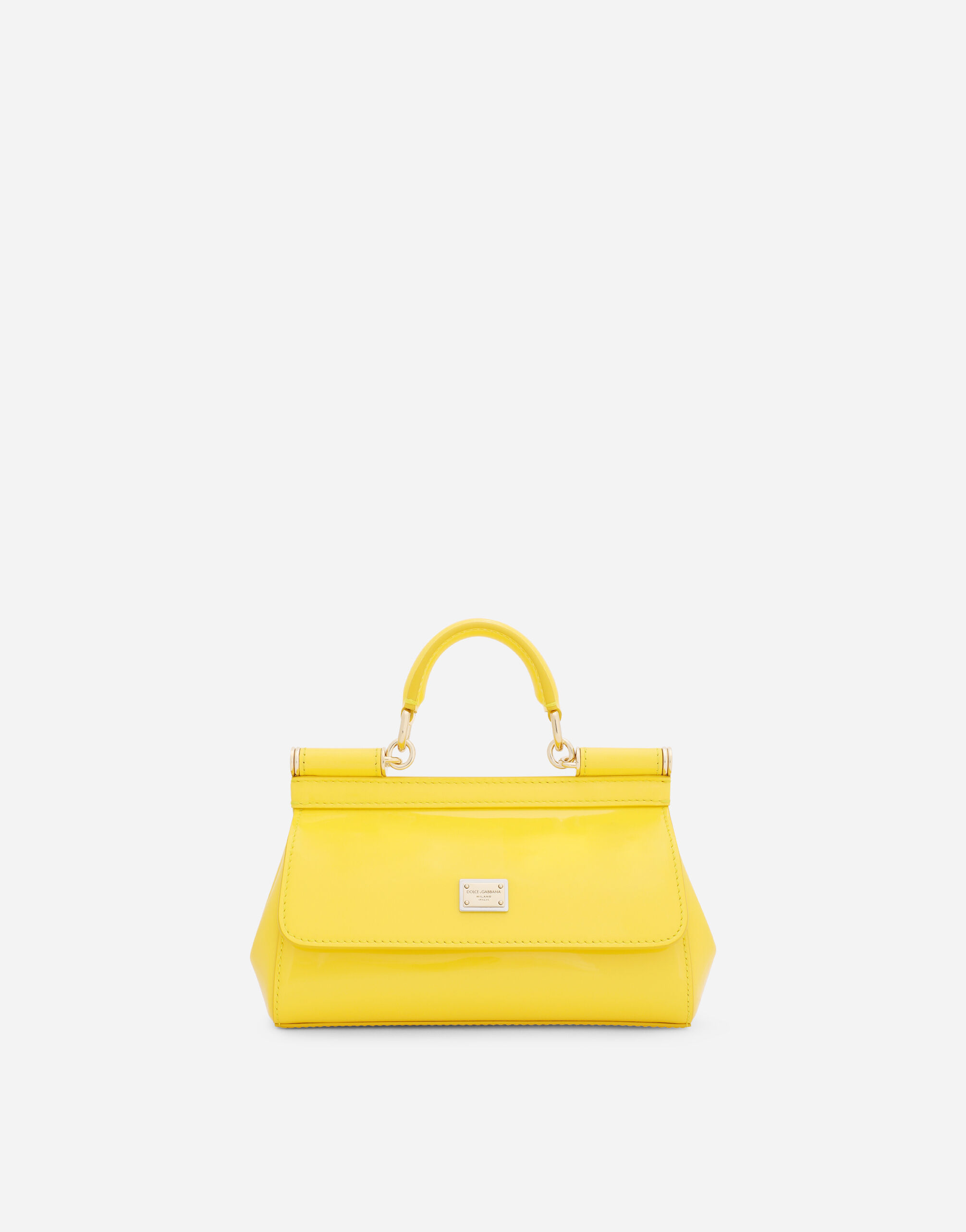 Small Sicily handbag in Yellow for Dolce Gabbana US