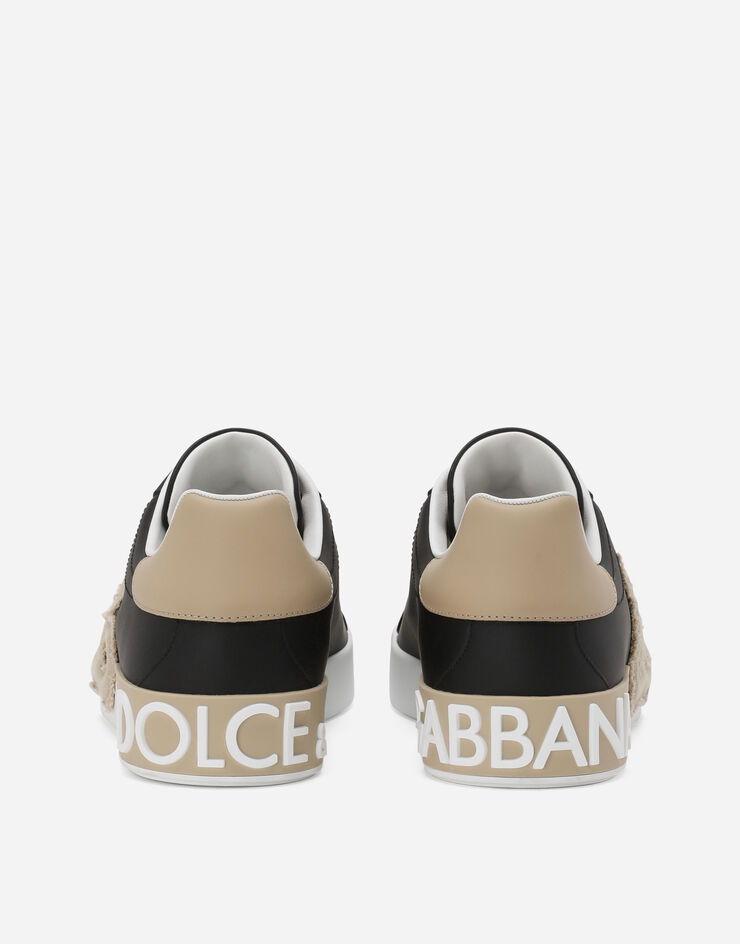 dolce & gabbana calfskin nappa portofino sneakers