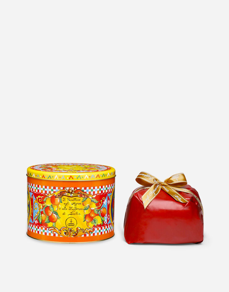 Dolce & Gabbana PANETTONE AGLI AGRUMI E ALLO ZAFFERANO DI SICILIA Gelb PN0500YEL10