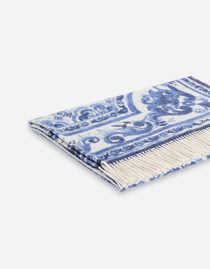 Dolce & Gabbana Plaid aus Kaschmir-Jacquard Mehrfarbig TCE012TCAB0
