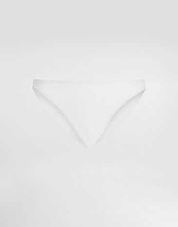 Dolce & Gabbana Braguita de bikini con logotipo DG Blanco O2A31JFUGA2