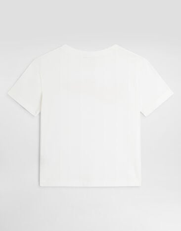 Dolce & Gabbana Jersey t-shirt with logo  L5JTNKG7PWL
