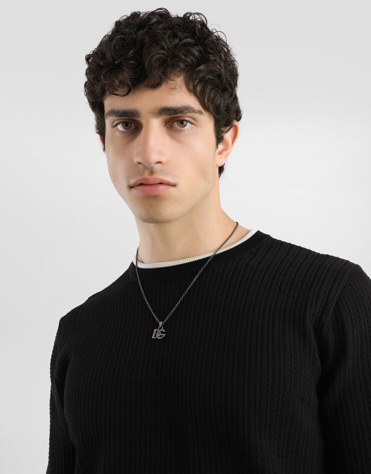 Dolce & Gabbana DG logo necklace Red WNR5M1W1111