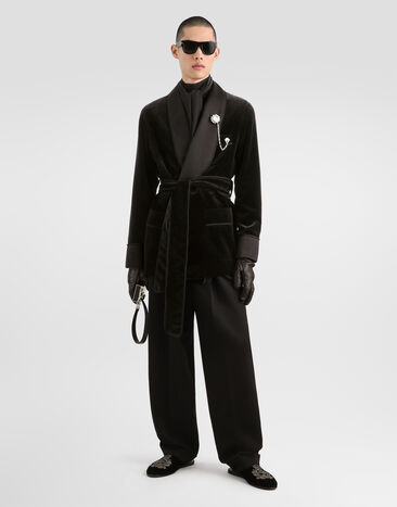 Dolce & Gabbana Velvet sicilia light jacket Dolce & Gabbana Velvet sicilia light jacket G2VG0TGK446