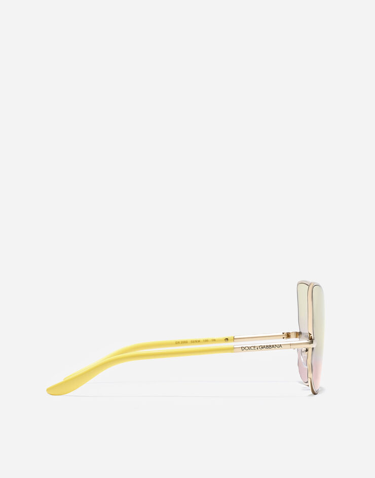 Dolce & Gabbana Occhiali da sole Farfalle Giallo VG200IVM2EM