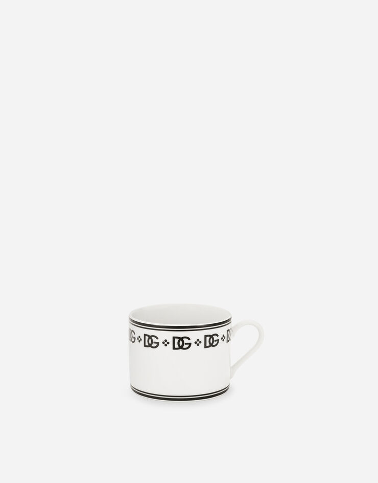 Dolce & Gabbana طقم من 2 فنجان شاي وصحنه متعدد الألوان TC0S11TCALH
