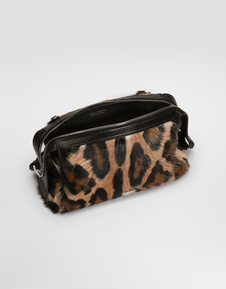 Dolce & Gabbana Bolso Vittoria con estampado de leopardo Print BB7889AX853