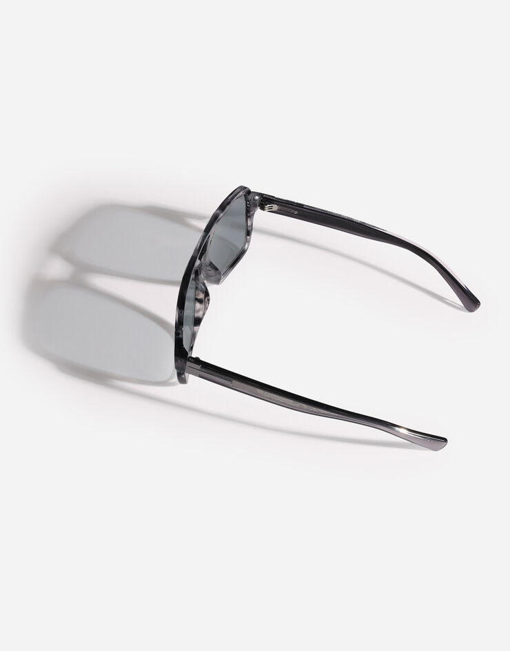 Dolce & Gabbana Sartoria Sunglasses Dolce & Gabbana Sartoria Sunglasses Striped Grey VG4544VP401