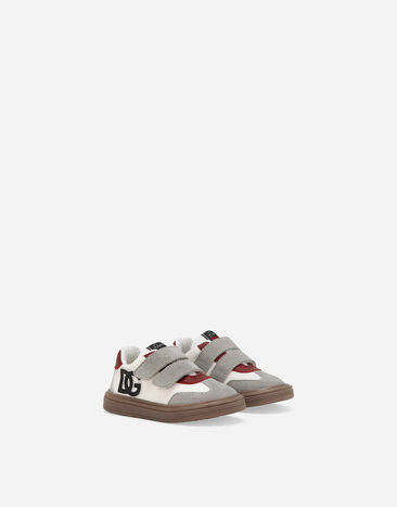 Dolce & Gabbana DG Original calfskin low-top sneakers with DG logo Multicolor DN0205A4278