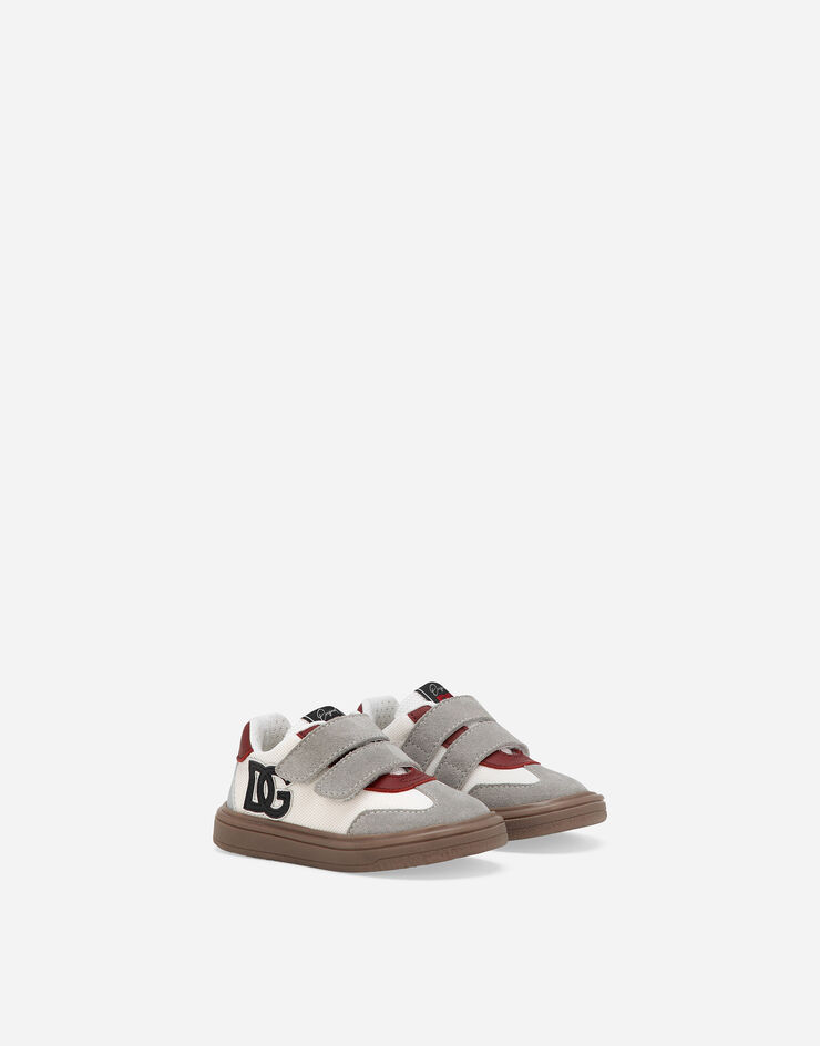 Dolce & Gabbana Sneakers basses DG Original en cuir de veau à logo DG Multicolore DN0205A4278