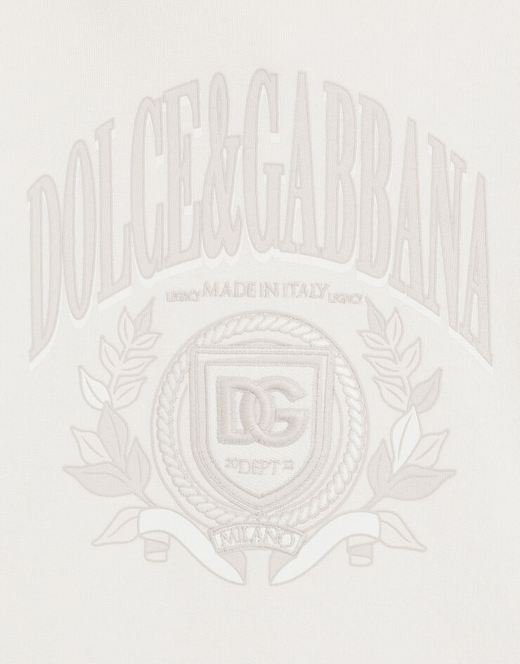 Dolce & Gabbana Sudadera con capucha y logotipo Dolce&Gabbana Nata L4JWLVG7O5B