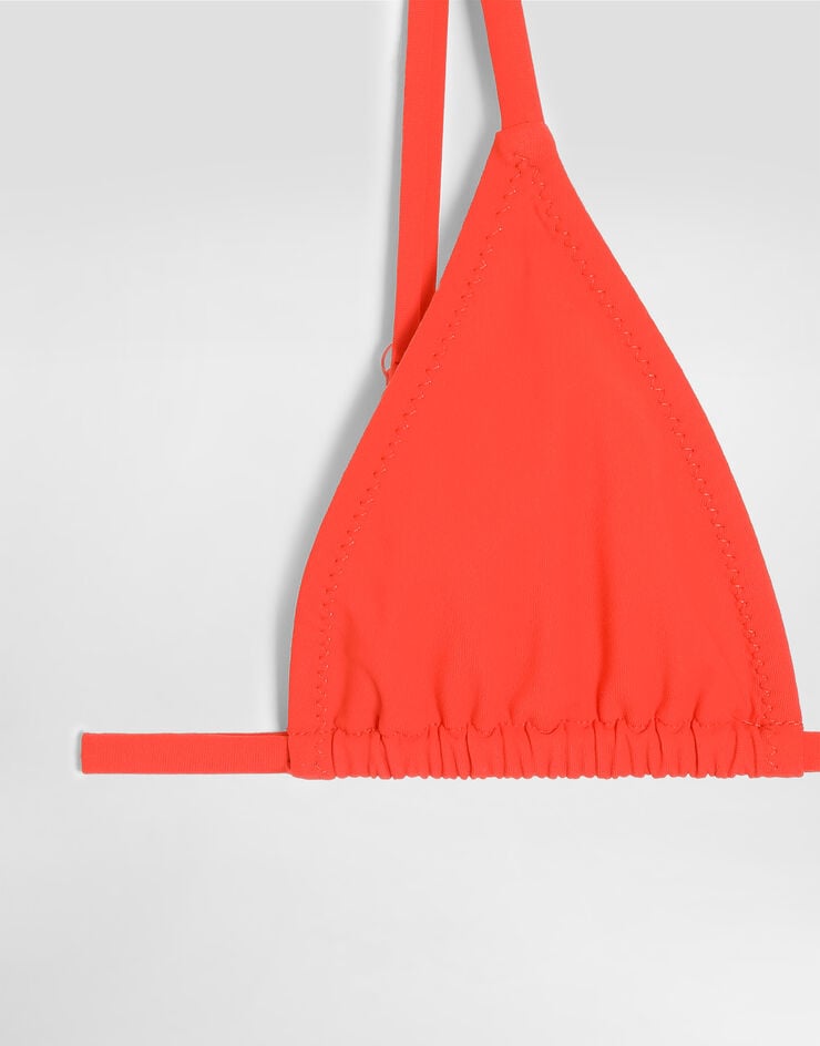 Dolce & Gabbana 저지 소재 투피스 스윔수트 Orange L5J879ON0GN